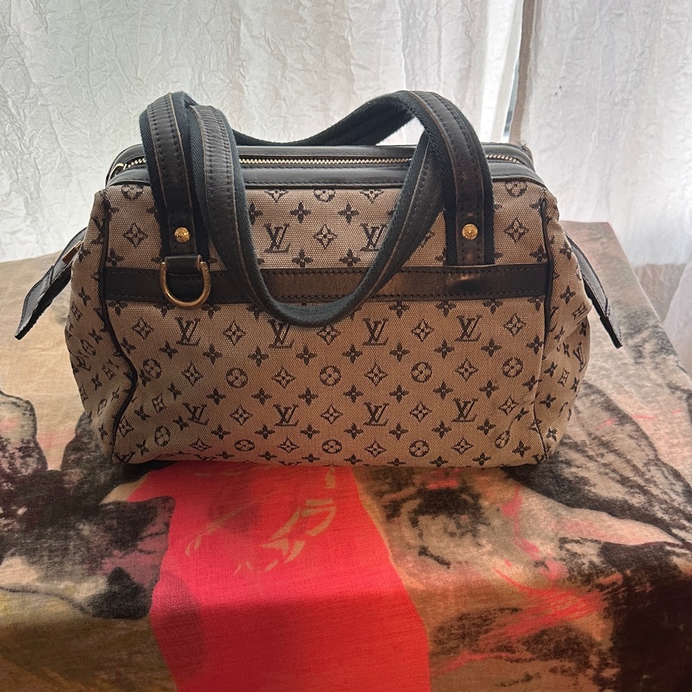 Louis Vuitton Monogram Duffel Bag - Black and Gray